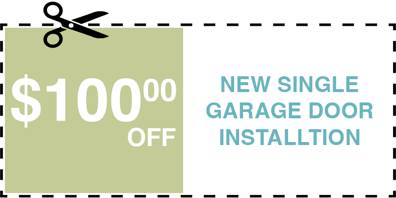100 off garage door repair Saint James