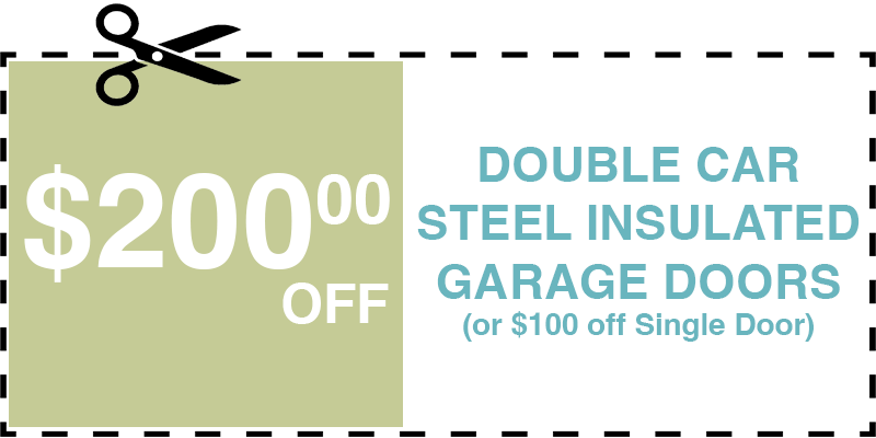 200 off garage door repair Saint James